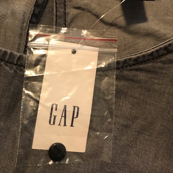 NWT Gap Grey Bell Sleeve Blouse - Picture 11 of 12